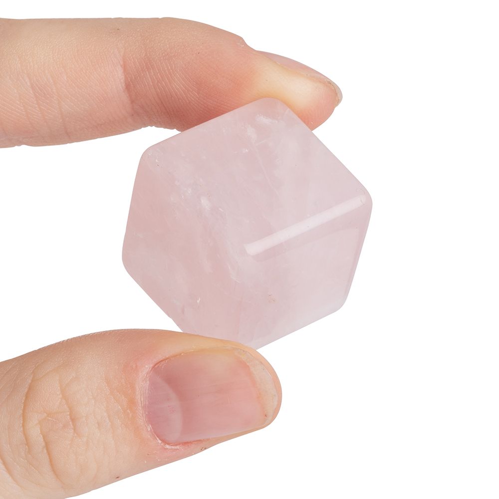 Rose Quartz Cube 20mm