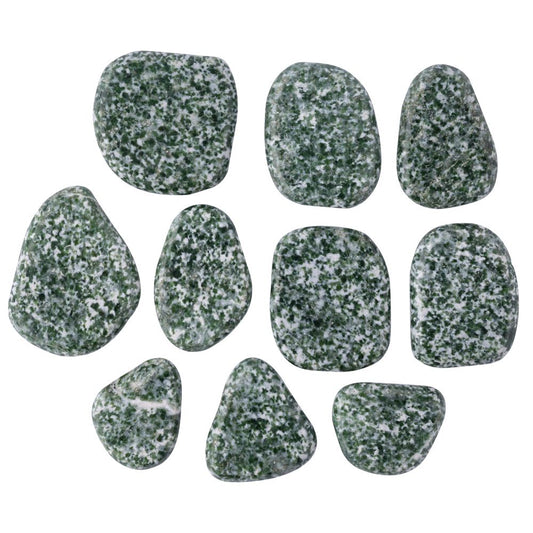 Green Snake Jade Palmstone