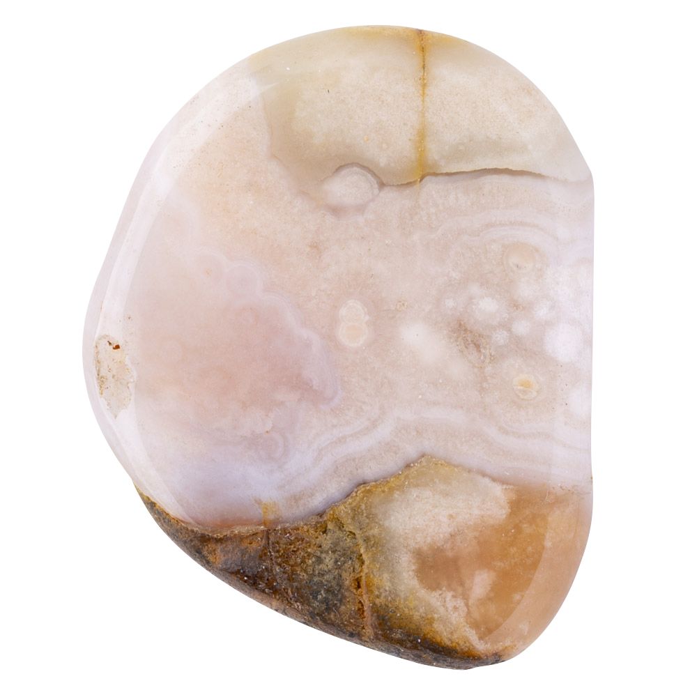 Flower Agate Palmstone