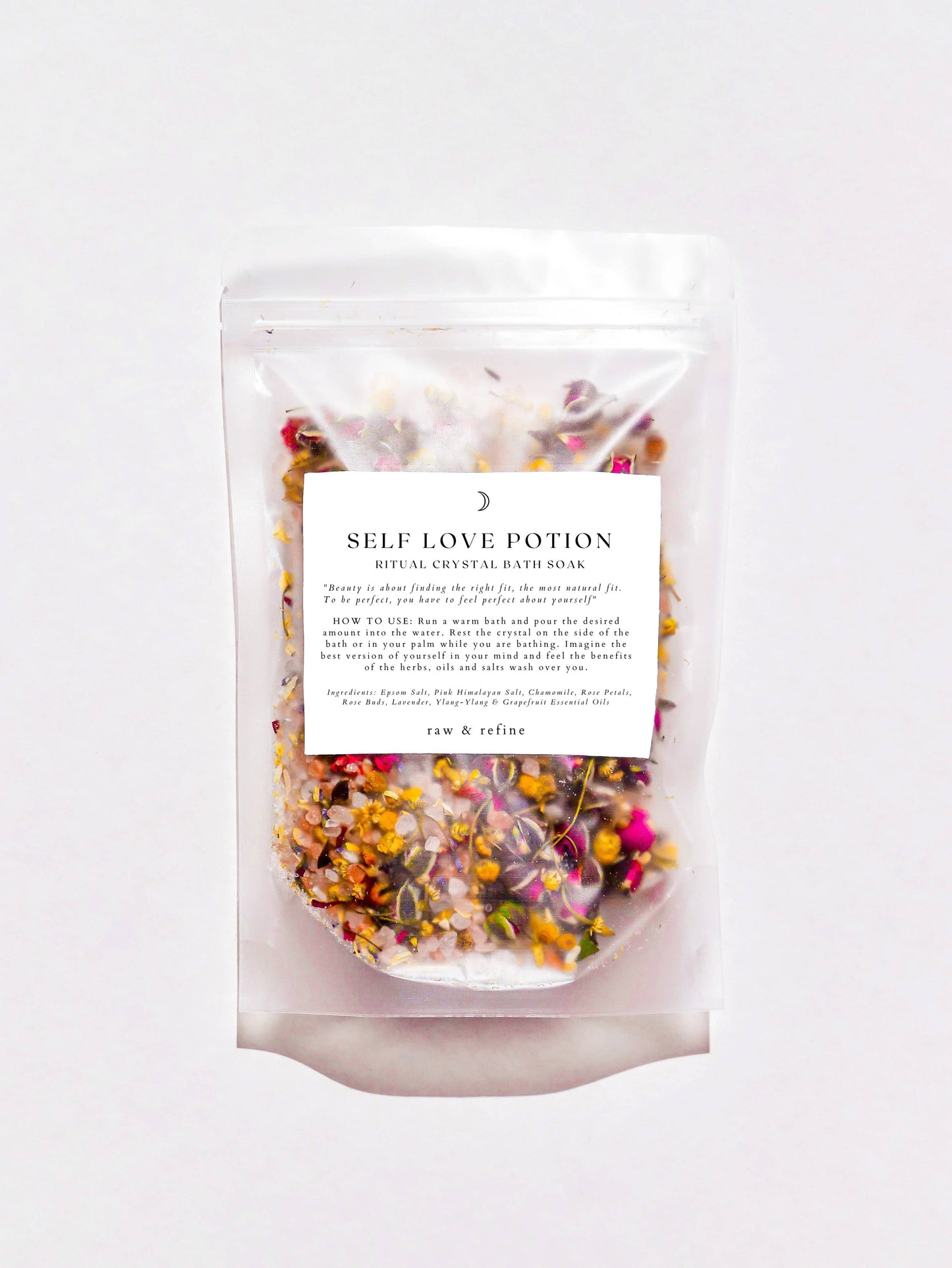 Self Love Potion | Crystal Bath Soak - Ritual Bath Salts