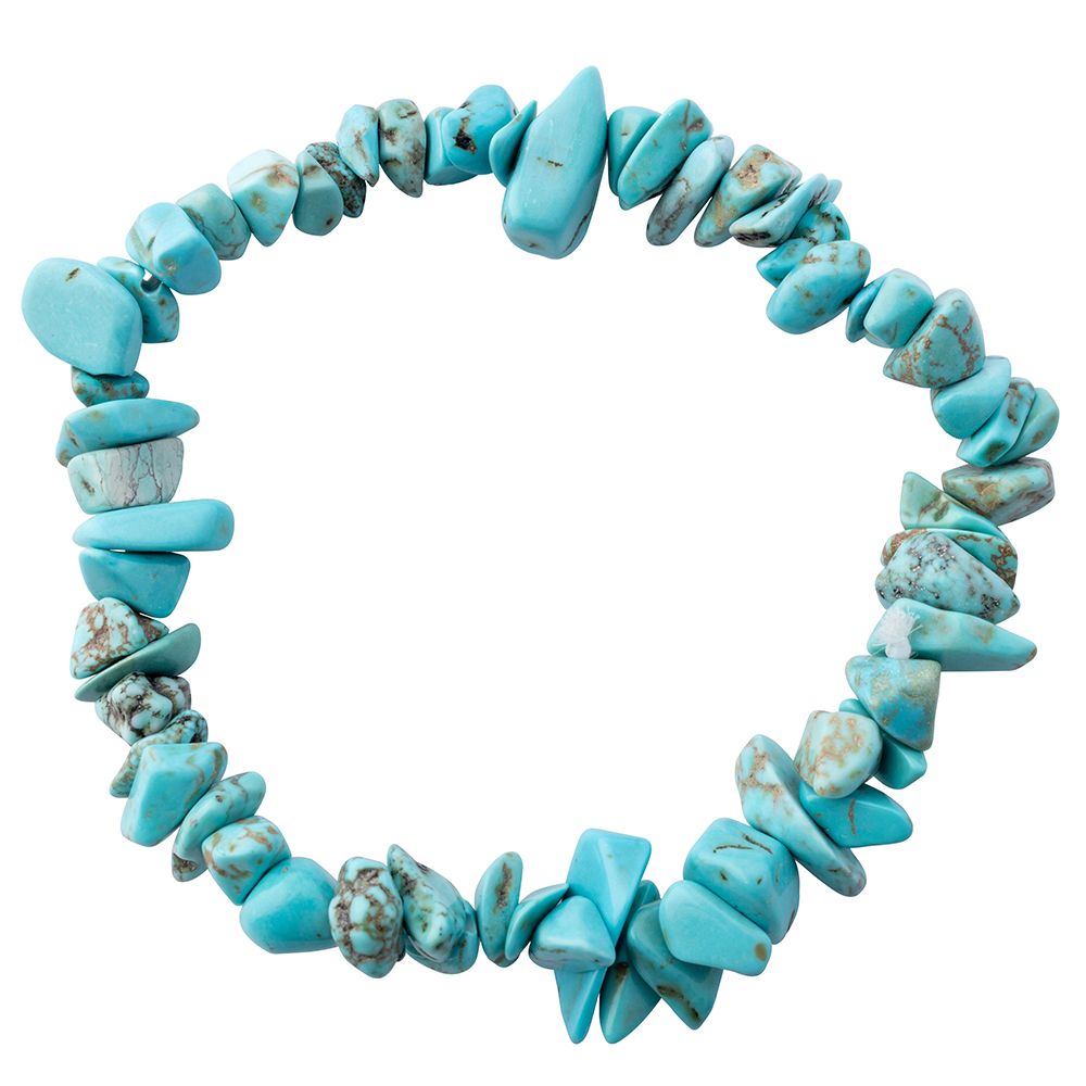 Turquoise Chip Bracelet