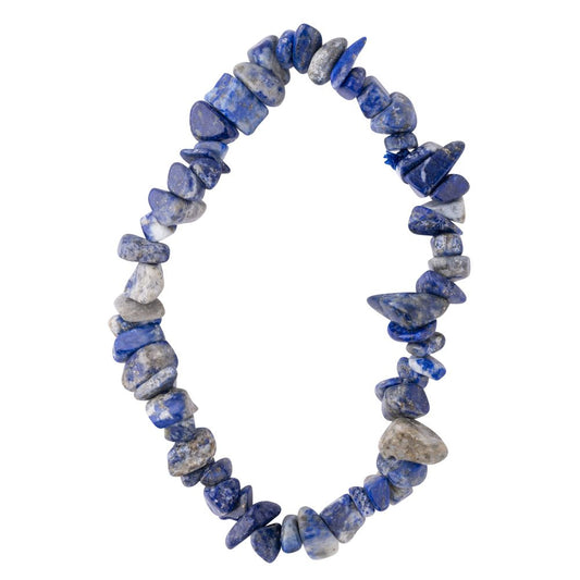 Lapis Chip Bracelet