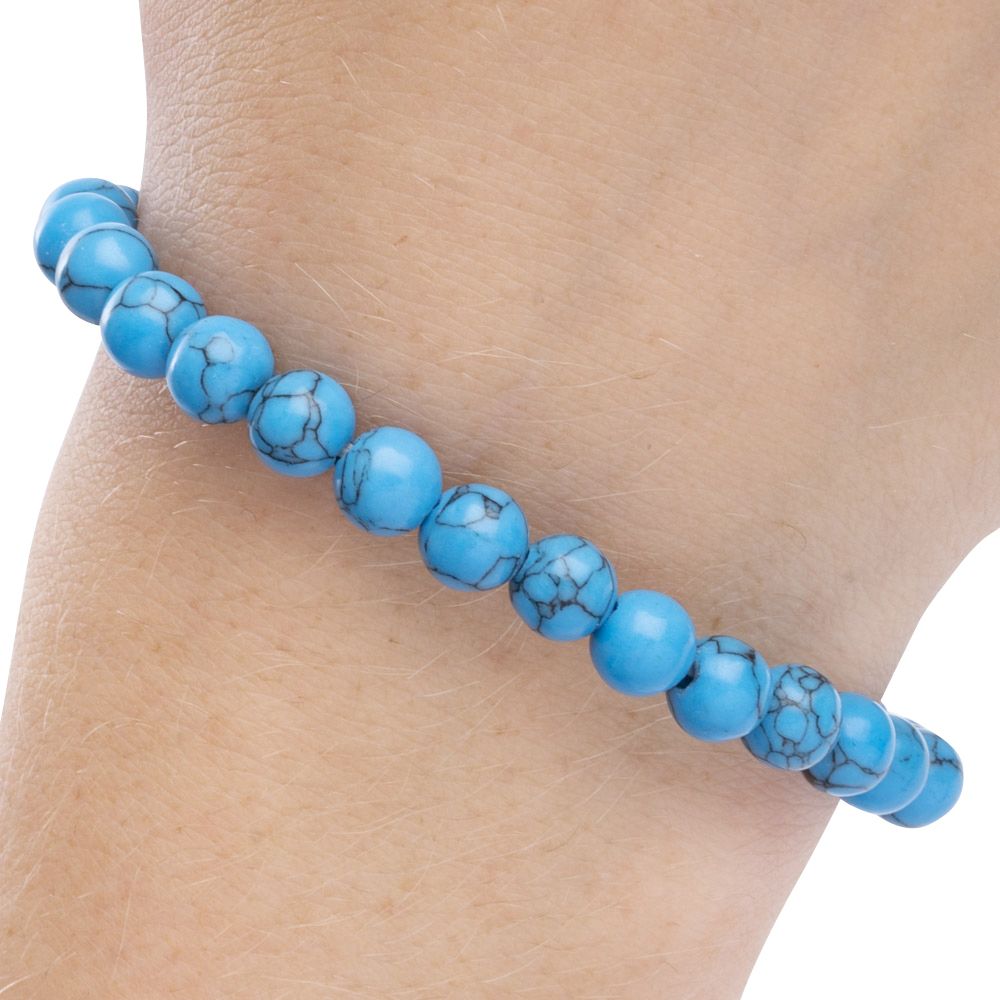 Turquoise Bead Bracelet