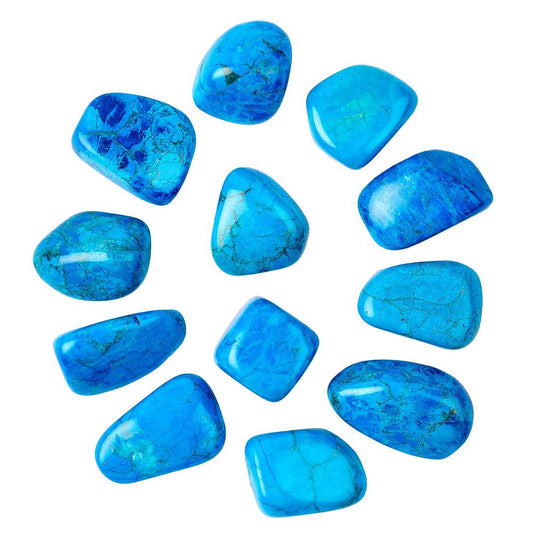 Blue Howlite Tumblestone