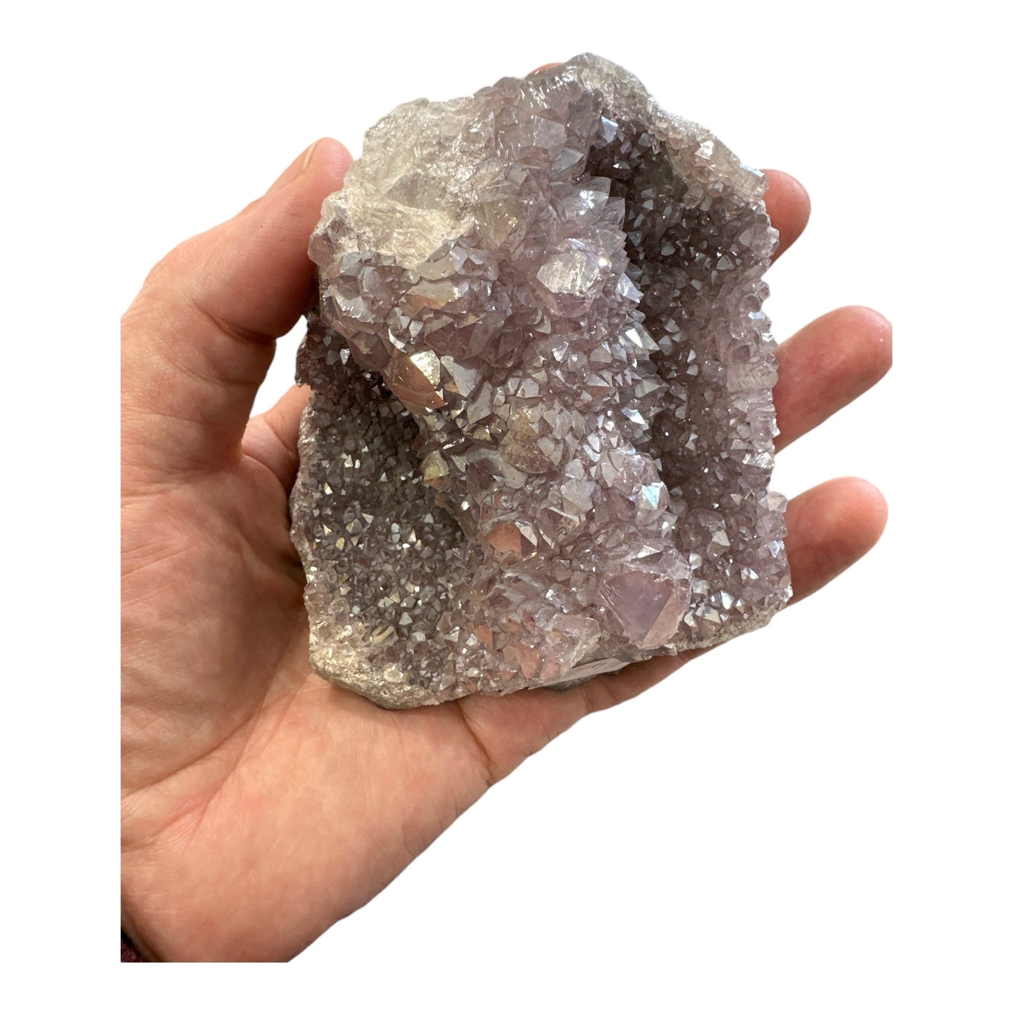 Large Amethyst Aura Druze