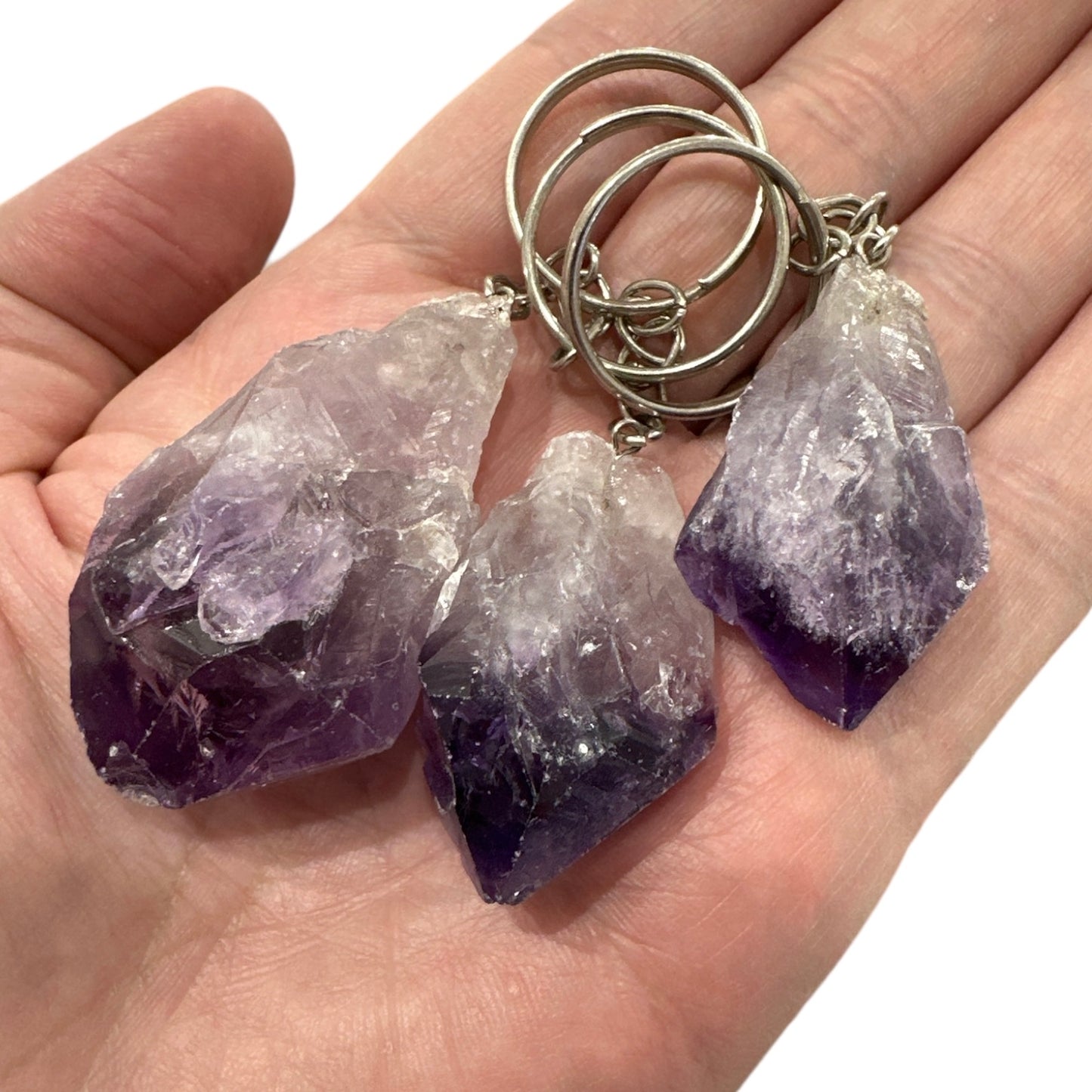 Amethyst Keyring