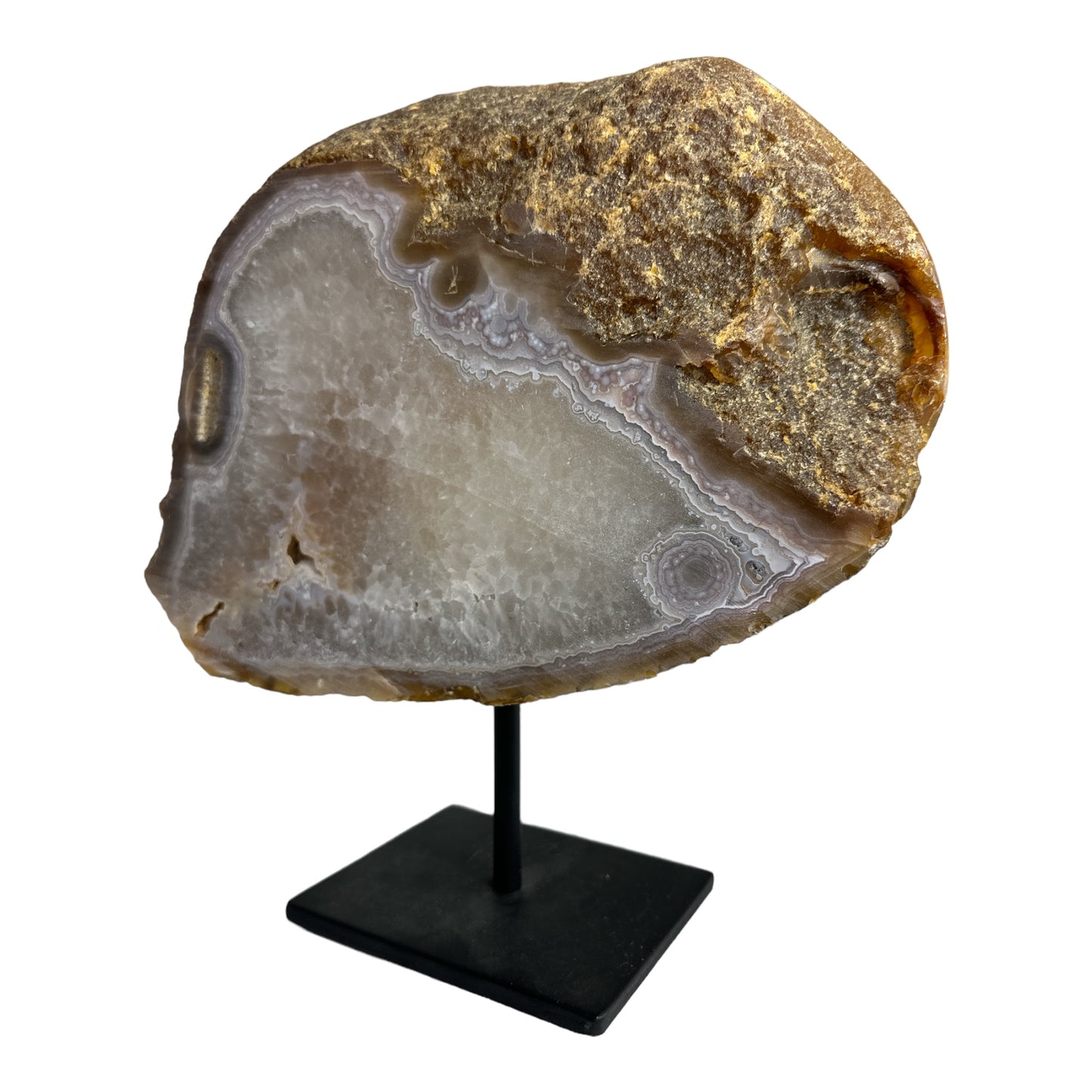 Agate on Plinth