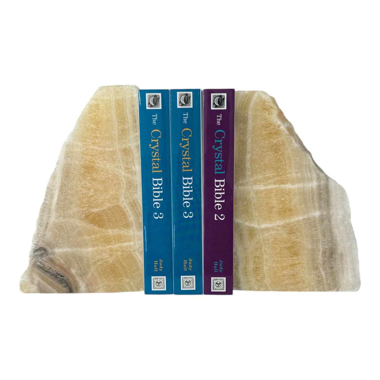 Honey Onyx Bookends