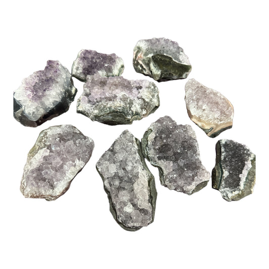 Natural Amethyst Druze Pieces